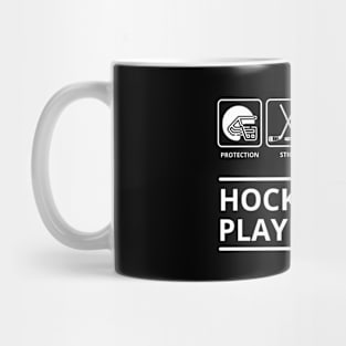 hockey player Mug